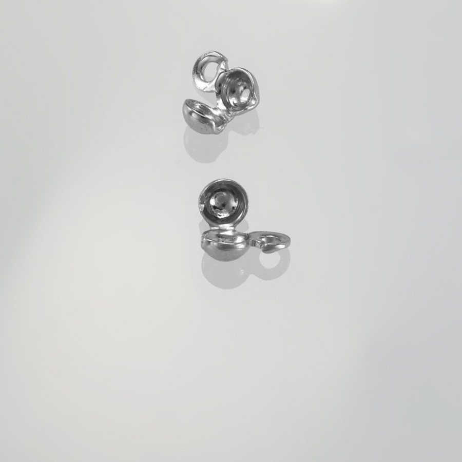 Ref. 182/1 Quetsch-Kalotten mit Oese