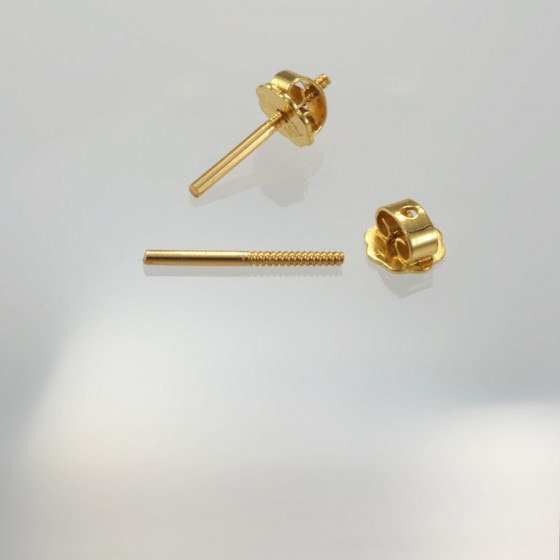 Ref. 200 Ohrschrauben 1/2-Gewinde, Stift 1/14 mm