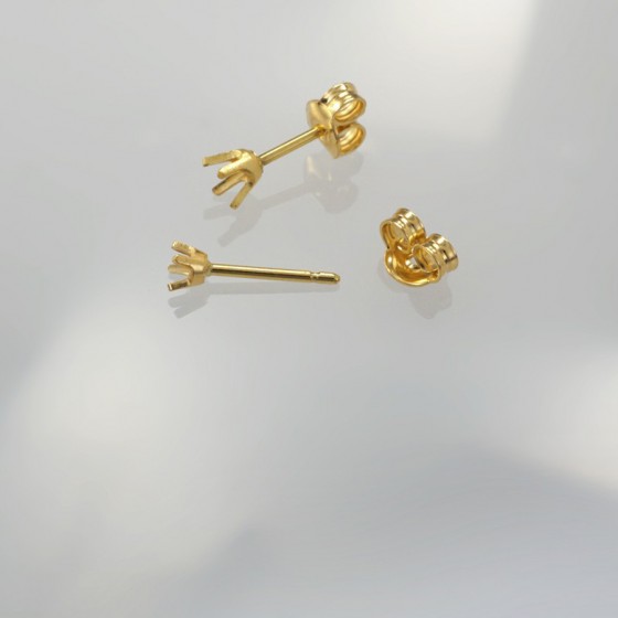 Ref. 218 Ohrstecker mit Chatons