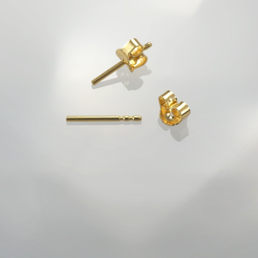 Ref. 210 Ohrstecker rund, Stift 1/13 mm