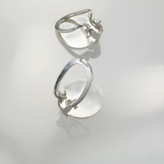 Ref. 258 Clips d'oreille avec plaque