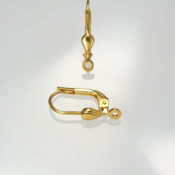 Ref. 275 Brisur mit Tropfen, Oese quer