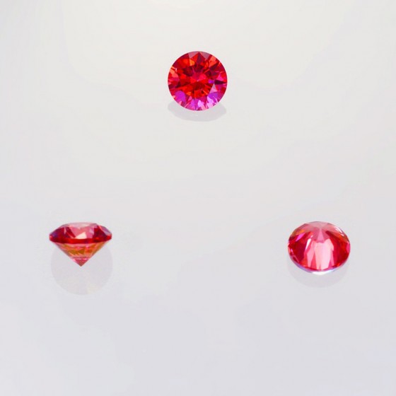 Ref. 932 Cubic Zirkonia rot (TCF)