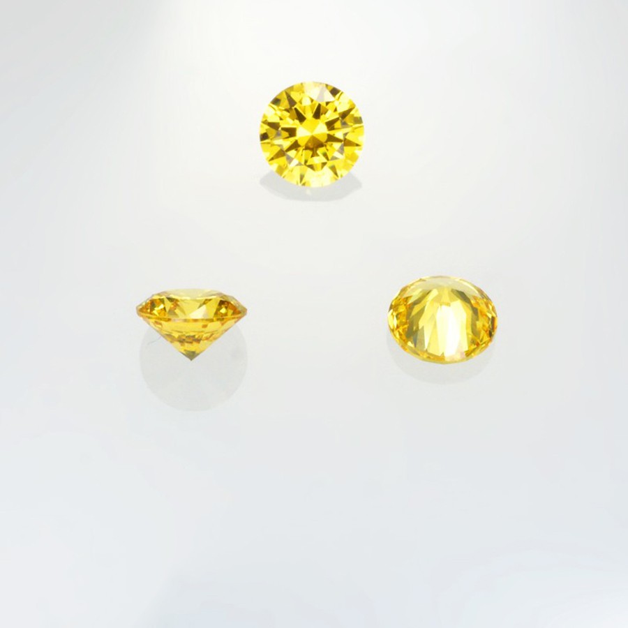 Ref. 926 Cubic Zirkonia goldgelb