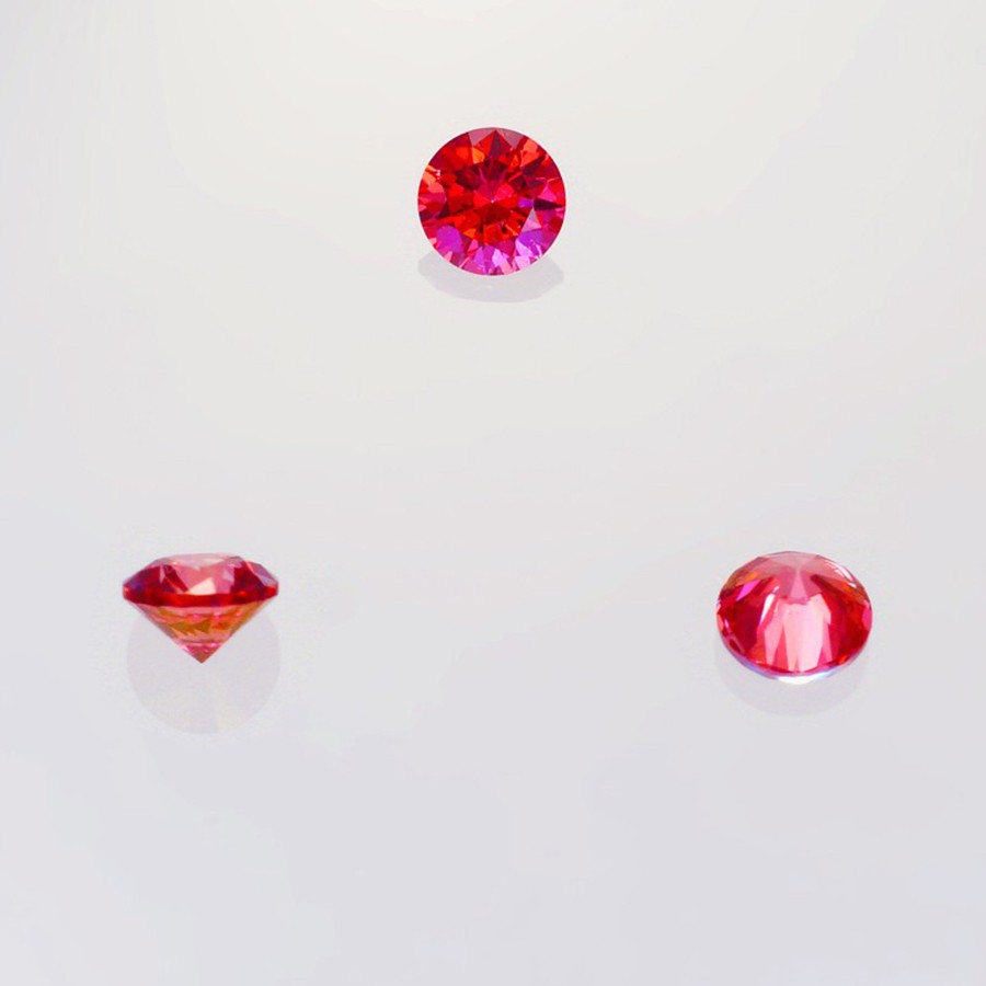 Ref. 932 Zircon cubique rouge (TCF)