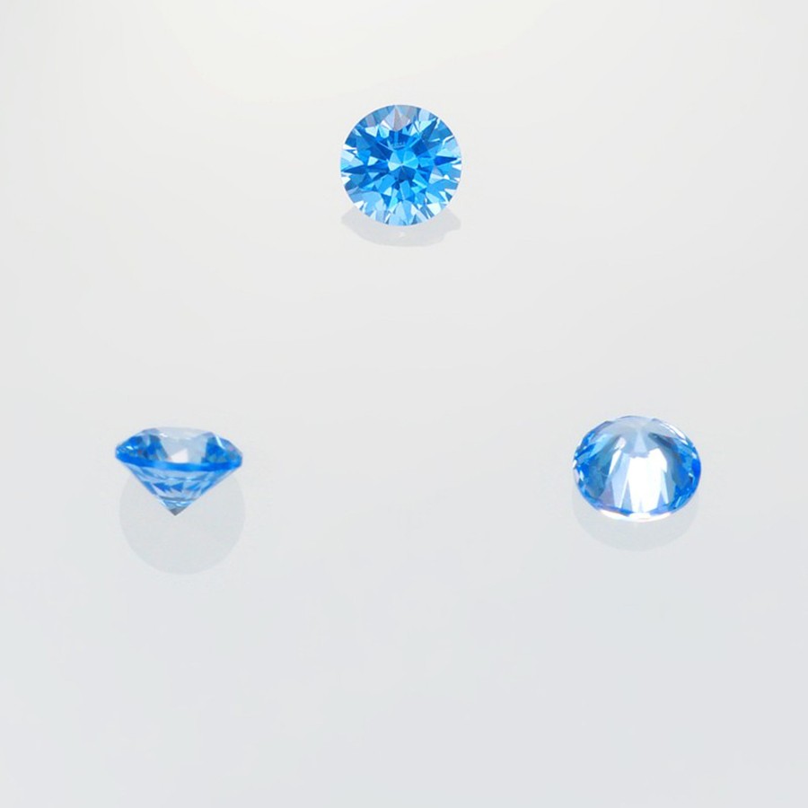 Ref. 933 Cubic Zirkonia Arcticblau (TCF)