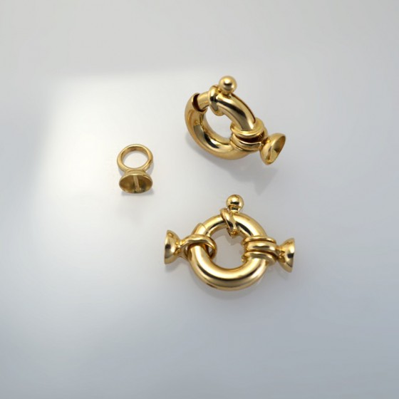 Ref. 143/1 Schmuck-Federringe mit Kapseln