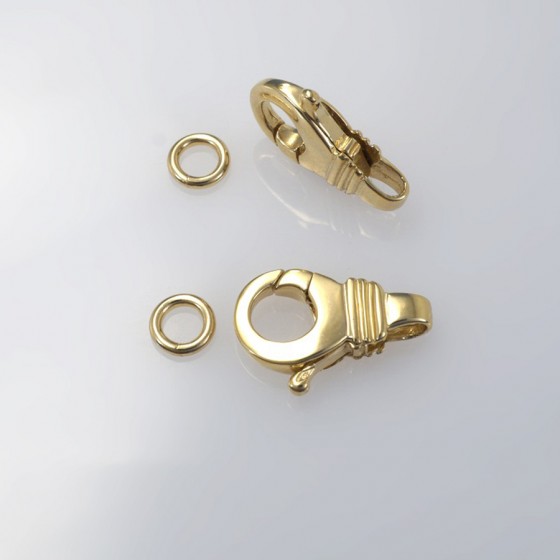 Ref. 117 Schmuck Karabiner mit Oese