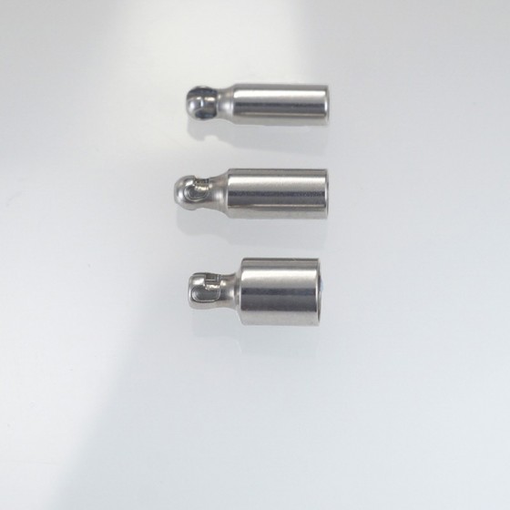 Ref. 12 Capsules cylindrique avec système baïonnette boule